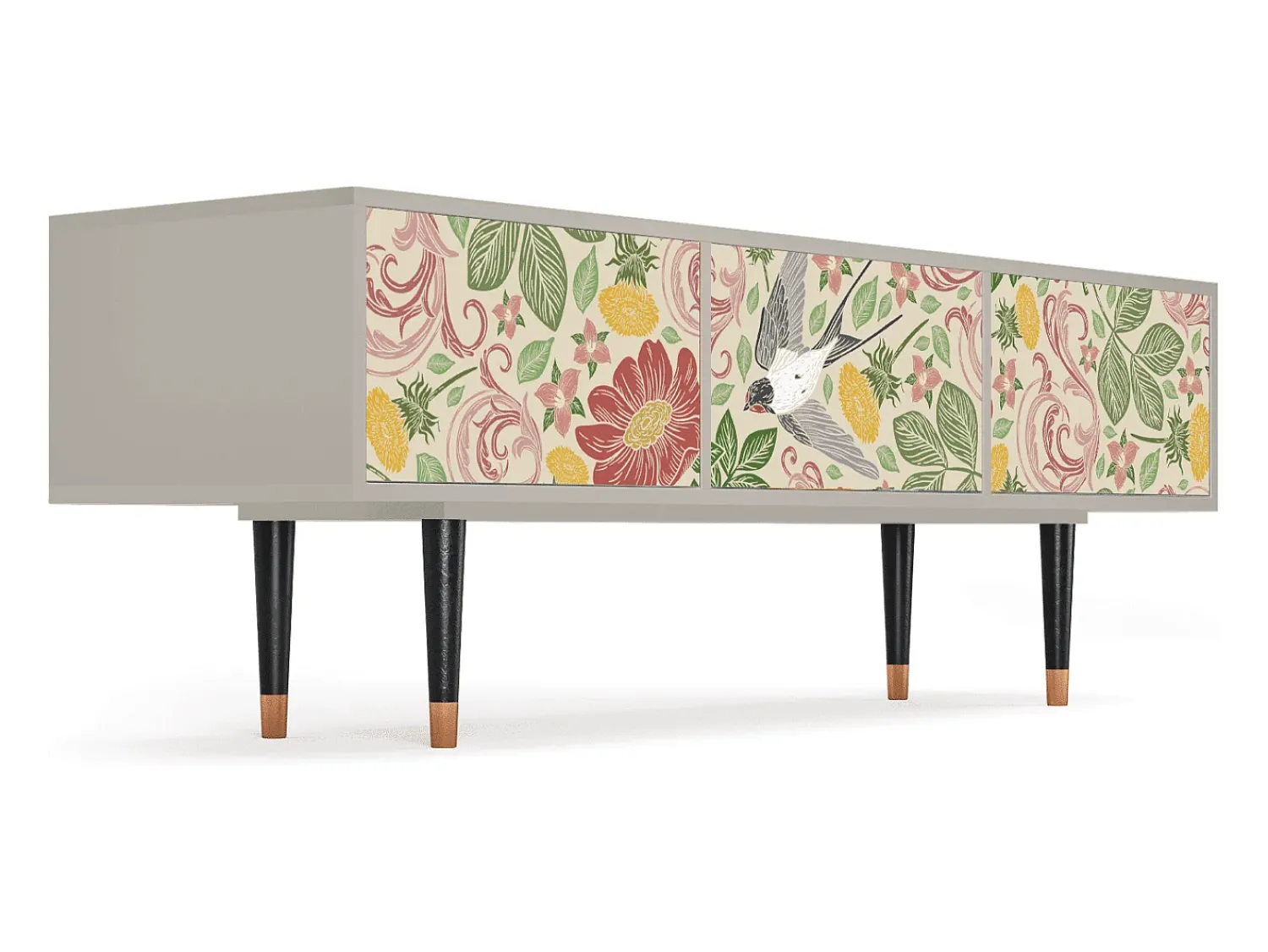 Mueble de TV - 170х59х48 cm - T4 - Spring Swallow, Areia^ Móvel De Tv