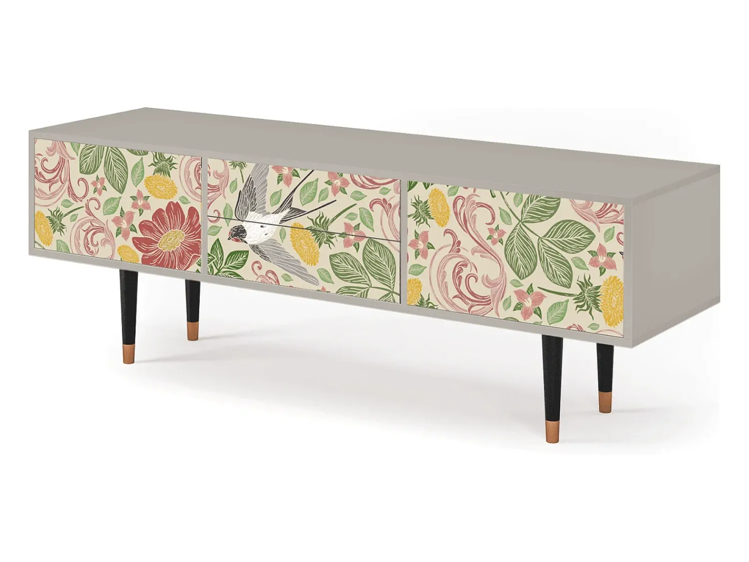 Mueble de TV - 170х59х48 cm - T4 - Spring Swallow, Areia^ Móvel De Tv
