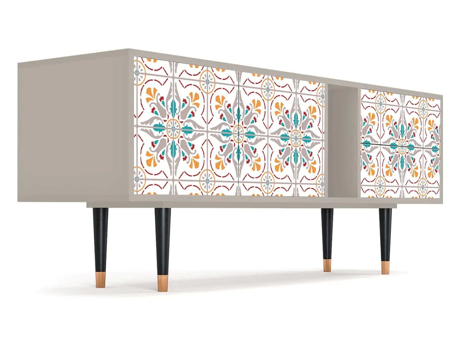 Móvel De Tv* Mueble de TV - 170х69х48 cm - T1 - Spring Ceramics, Areia Bege