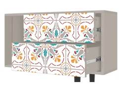 Móvel De Tv* Mueble de TV - 170х69х48 cm - T1 - Spring Ceramics, Areia Bege
