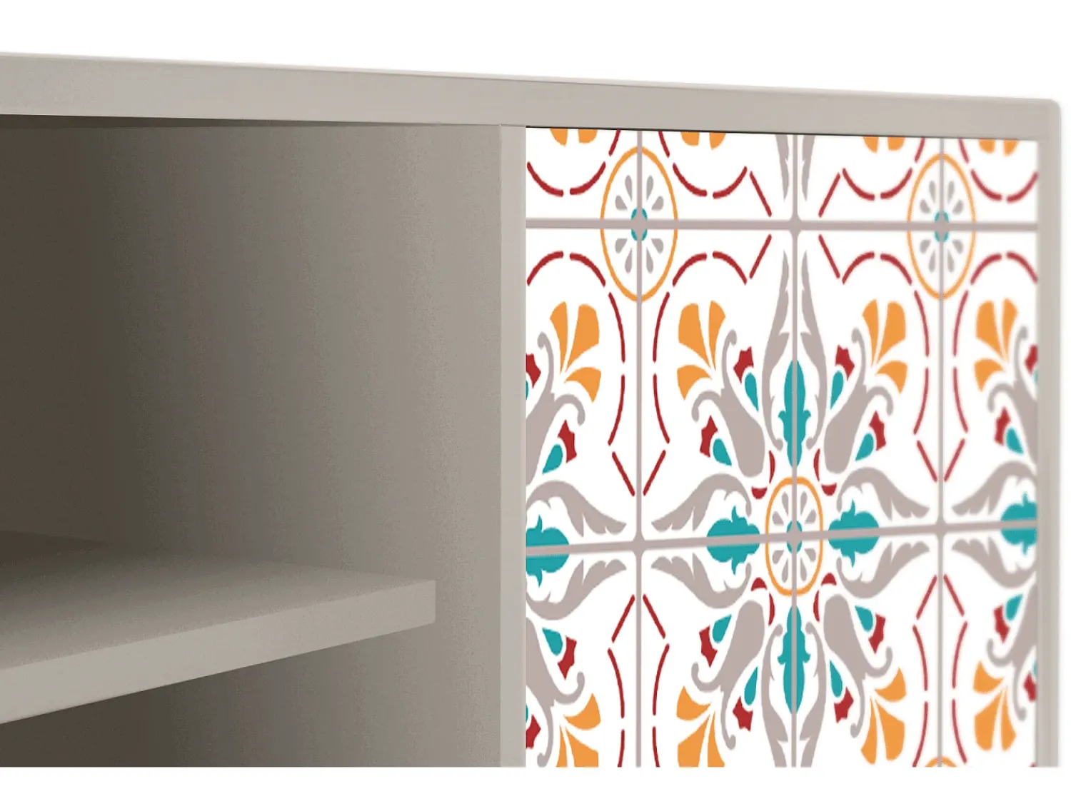 Móvel De Tv* Mueble de TV - 170х69х48 cm - T2 - Spring Ceramics, Areia Bege