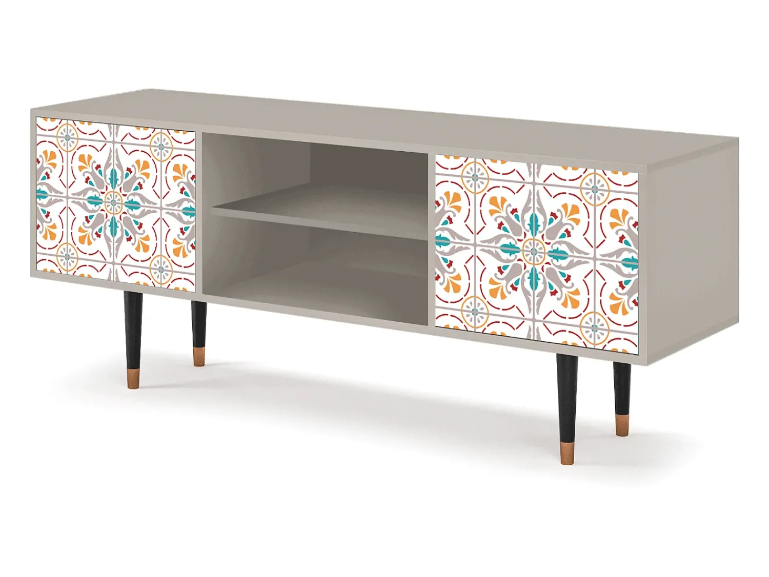 Móvel De Tv* Mueble de TV - 170х69х48 cm - T2 - Spring Ceramics, Areia Bege