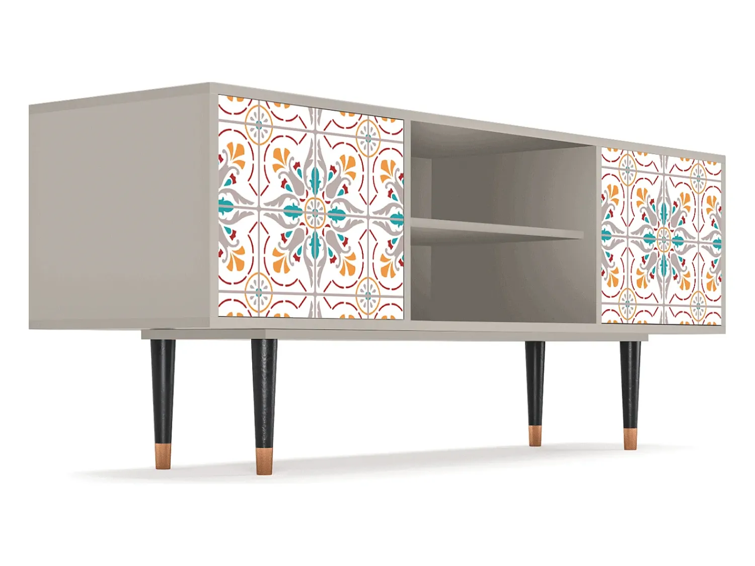 Móvel De Tv* Mueble de TV - 170х69х48 cm - T2 - Spring Ceramics, Areia Bege