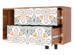 Móvel De Tv* Mueble de TV - 170х69х48 cm - T1 - Spring Ceramics, Nogueira Castanho