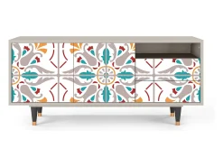 Móvel De Tv| Mueble de TV - 125х56х41 cm - T7 - Spring Ceramics, Areia Bege