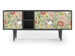 Móvel De Tv* Mueble de TV - 150х69х41 cm - T5 - Spring Swallow, Antracite Cinza antracite