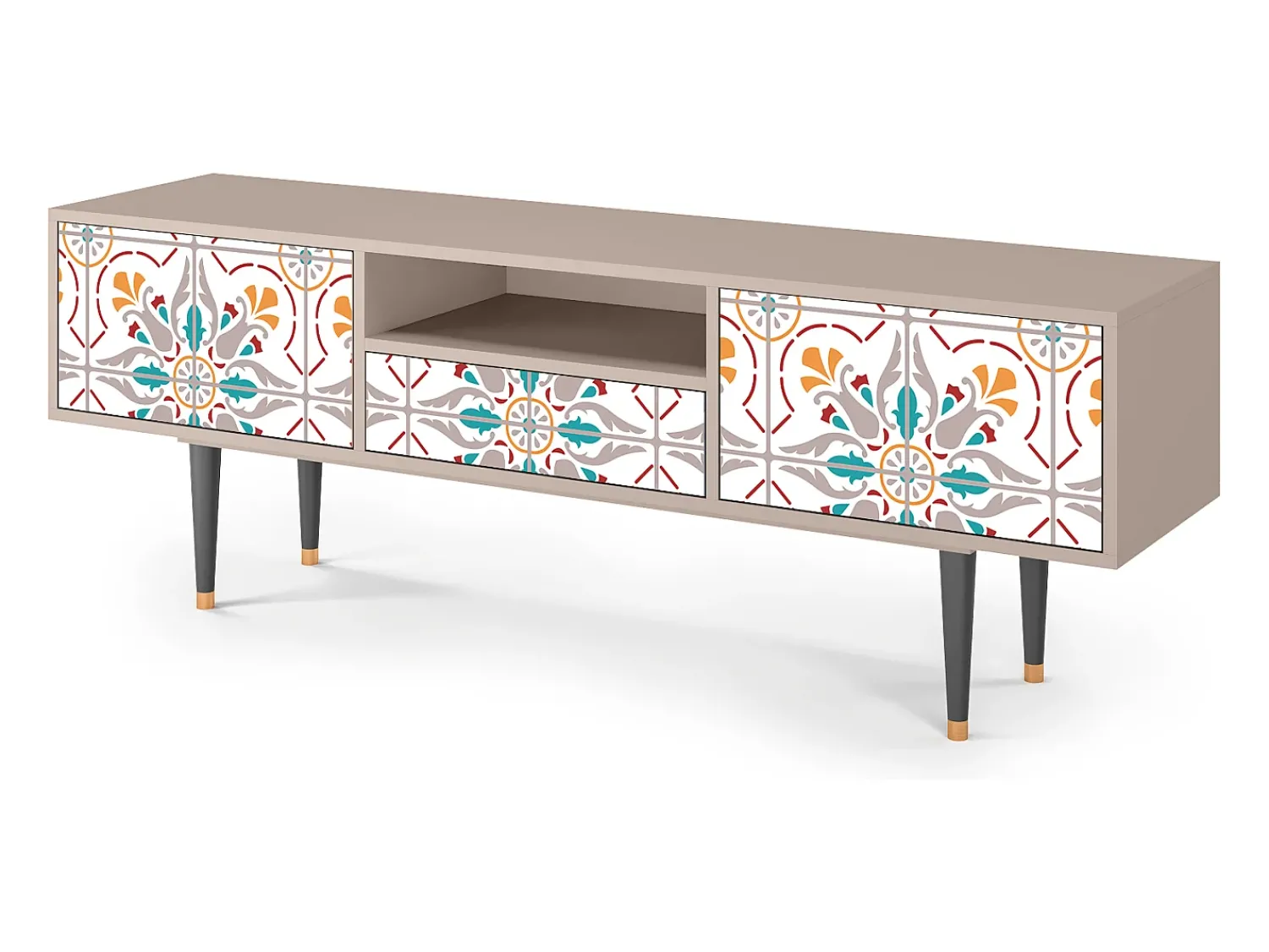 Mueble de TV - 170х59х41 cm - T6 - Spring Ceramics, Areia^ Móvel De Tv