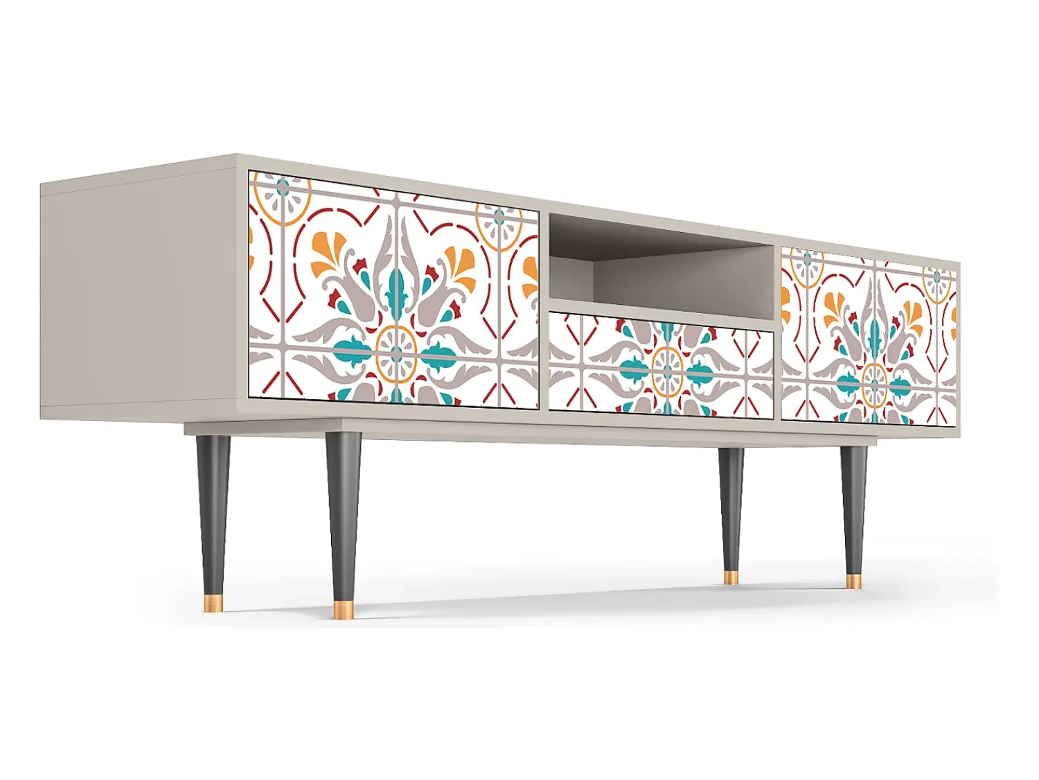 Mueble de TV - 170х59х41 cm - T6 - Spring Ceramics, Areia^ Móvel De Tv