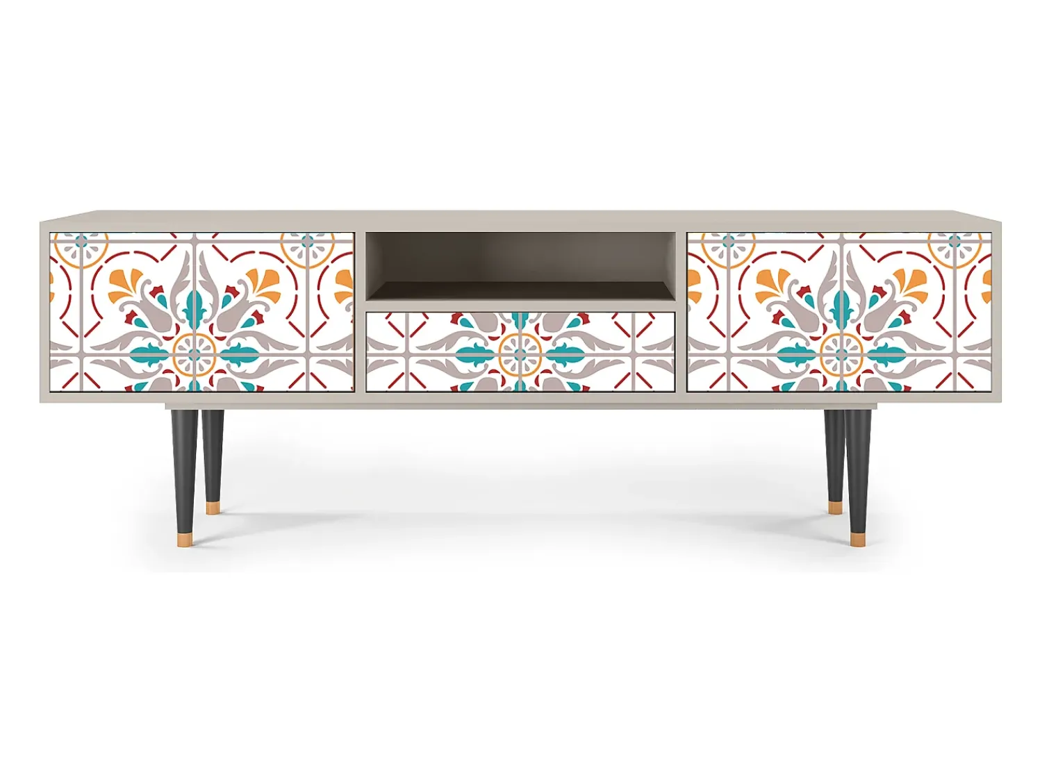 Mueble de TV - 170х59х41 cm - T6 - Spring Ceramics, Areia^ Móvel De Tv