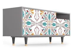 Mueble de TV - 125х56х41 cm - T7 - Spring Ceramics, Cinza^ Móvel De Tv