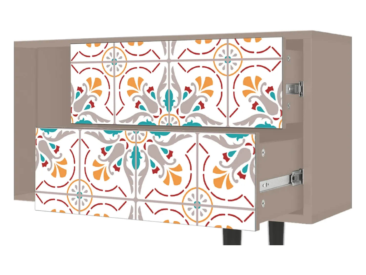 Best Mueble de TV - 170х69х48 cm - T1 - Spring Ceramics, Latte Bege