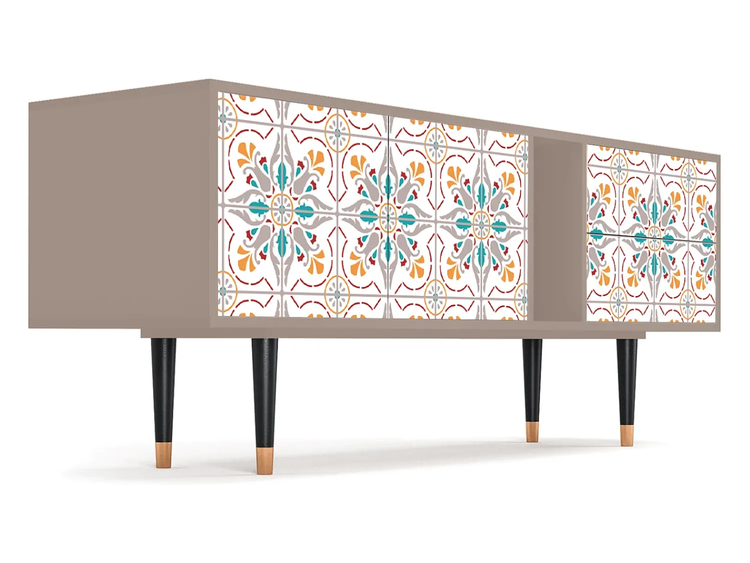 Best Mueble de TV - 170х69х48 cm - T1 - Spring Ceramics, Latte Bege