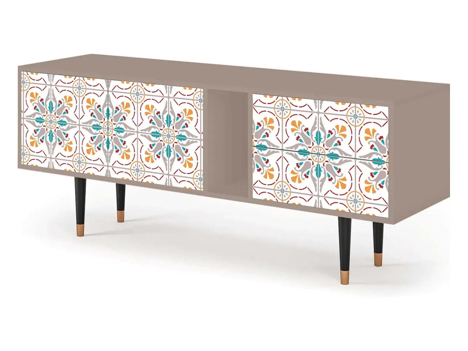 Best Mueble de TV - 170х69х48 cm - T1 - Spring Ceramics, Latte Bege