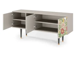 Mueble de TV - 150х69х41 cm - T5 - Spring Swallow, Areia^ Móvel De Tv
