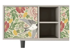 Mueble de TV - 150х69х41 cm - T5 - Spring Swallow, Areia^ Móvel De Tv