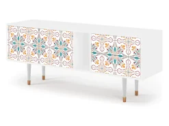 Mueble de TV - 170х69х48 cm - T1 - Spring Ceramics, Branco^ Móvel De Tv