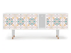 Mueble de TV - 170х69х48 cm - T1 - Spring Ceramics, Branco^ Móvel De Tv