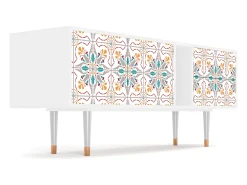 Mueble de TV - 170х69х48 cm - T1 - Spring Ceramics, Branco^ Móvel De Tv