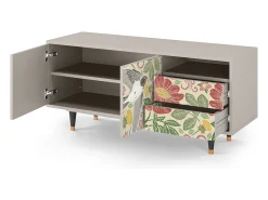 Online Mueble de TV - 125х56х41 cm - T7 - Spring Swallow, Areia Bege