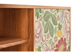 Mueble de TV - 170х69х48 cm - T2 - Spring Swallow, Nogueira Castanho