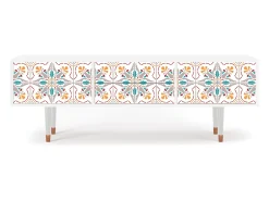 Mueble de TV - 170х59х48 cm - T4 - Spring Ceramics, Branco^ Móvel De Tv