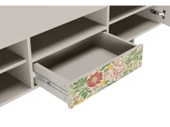 Mueble de TV - 170х59х41 cm - T6 - Spring Swallow, Areia Bege