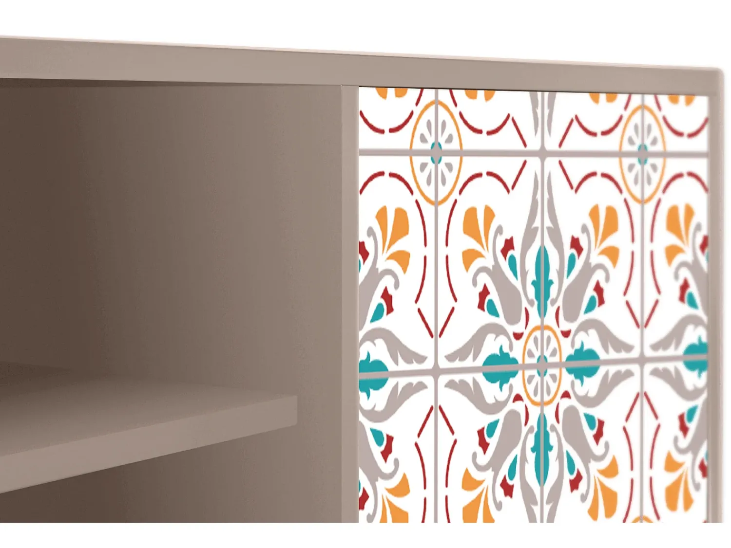Móvel De Tv| Mueble de TV - 170х69х48 cm - T2 - Spring Ceramics, Latte Bege