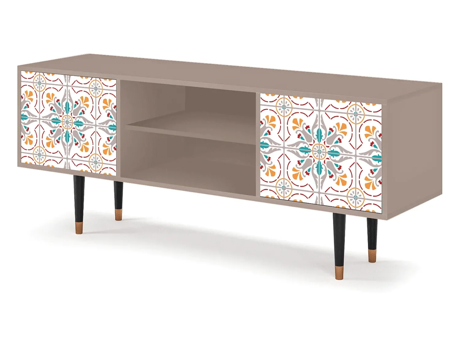 Móvel De Tv| Mueble de TV - 170х69х48 cm - T2 - Spring Ceramics, Latte Bege