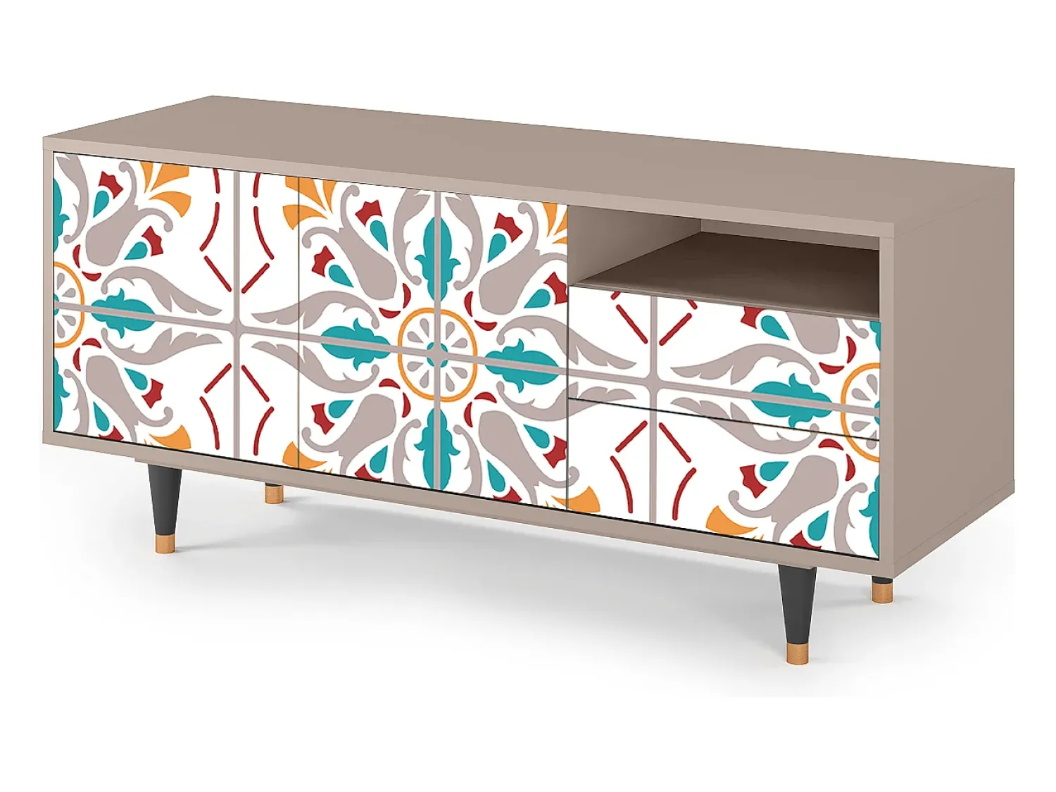 Mueble de TV - 125х56х41 cm - T7 - Spring Ceramics, Latte^ Móvel De Tv