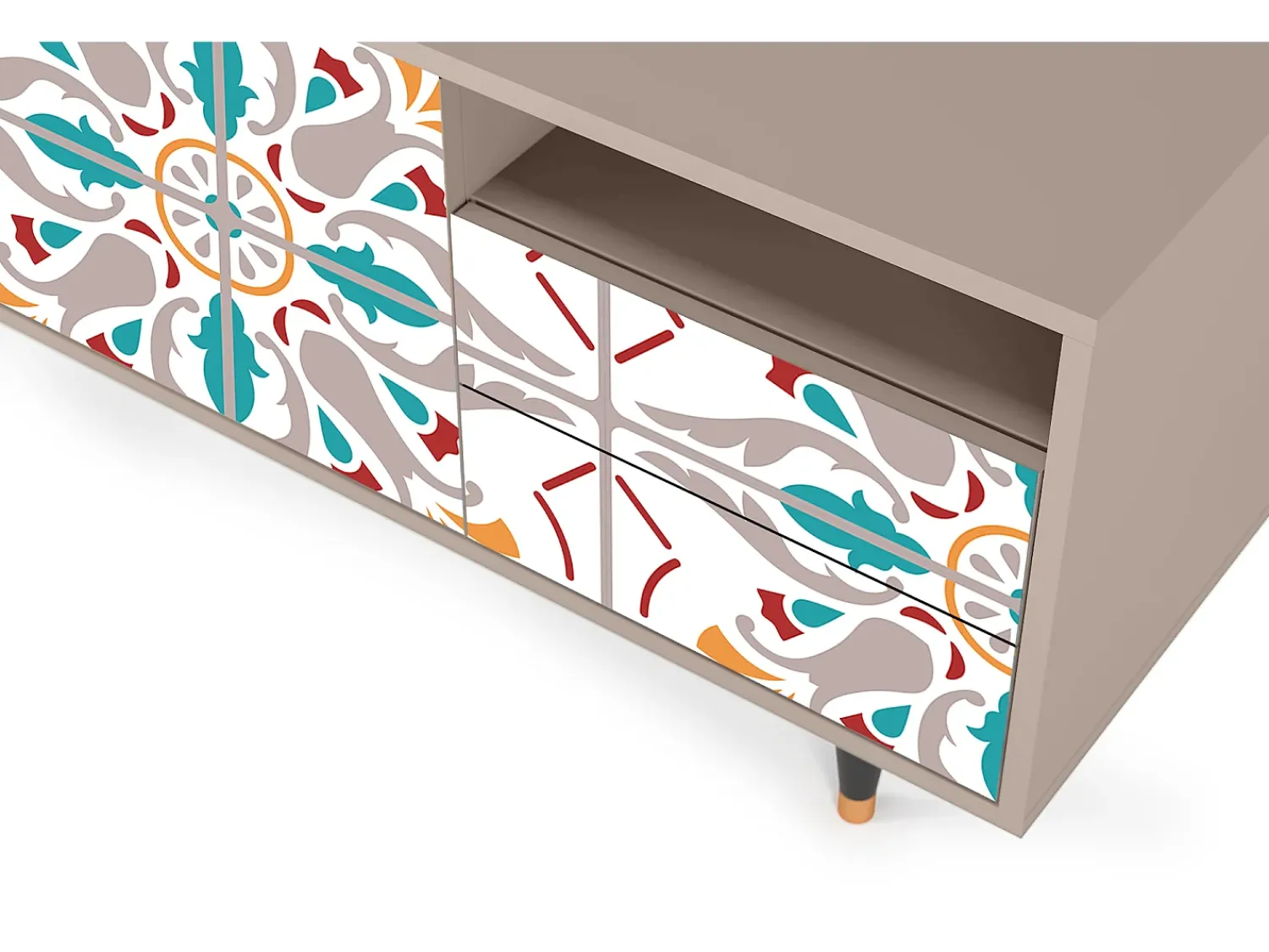 Mueble de TV - 125х56х41 cm - T7 - Spring Ceramics, Latte^ Móvel De Tv