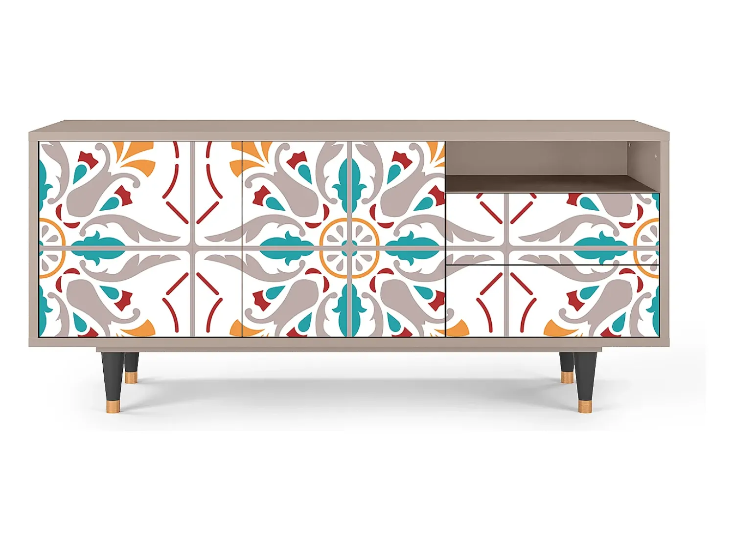 Mueble de TV - 125х56х41 cm - T7 - Spring Ceramics, Latte^ Móvel De Tv