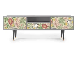 Mueble de TV - 170х59х41 cm - T6 - Spring Swallow, Cinza^ Móvel De Tv