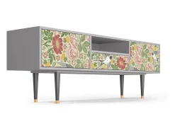 Mueble de TV - 170х59х41 cm - T6 - Spring Swallow, Cinza^ Móvel De Tv