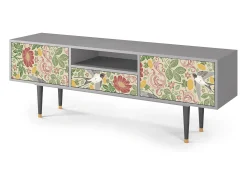 Mueble de TV - 170х59х41 cm - T6 - Spring Swallow, Cinza^ Móvel De Tv