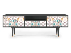 Mueble de TV - 170х59х41 cm - T6 - Spring Ceramics, Antracite^ Móvel De Tv