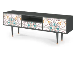 Mueble de TV - 170х59х41 cm - T6 - Spring Ceramics, Antracite^ Móvel De Tv