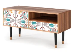 Mueble de TV - 115х59х48 cm - T3 - Spring Ceramics, Nogueira^ Móvel De Tv