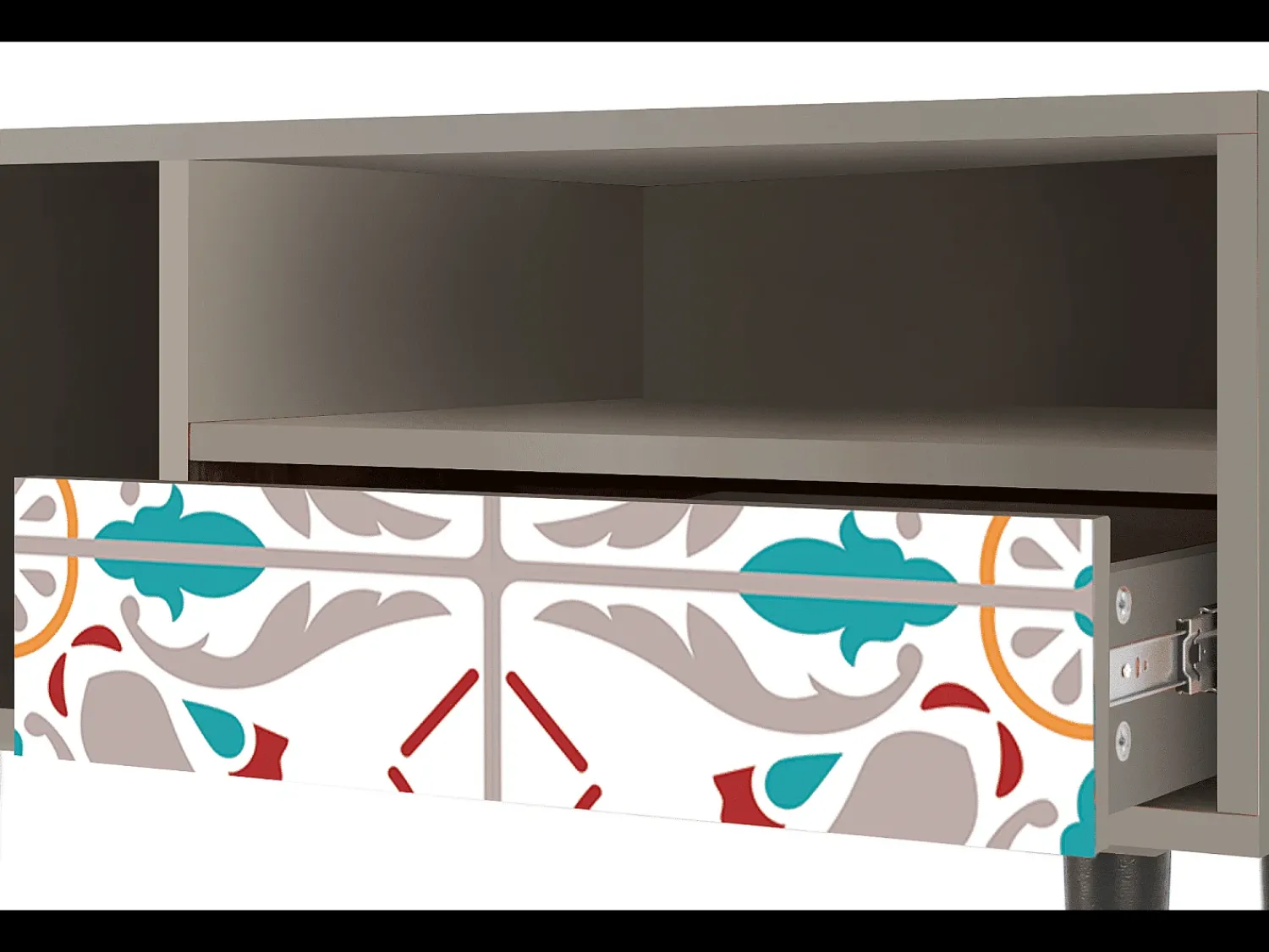 Outlet Mueble de TV - 115х59х48 cm - T3 - Spring Ceramics, Areia Bege