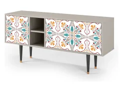 Móvel De Tv| Mueble de TV - 150х69х41 cm - T5 - Spring Ceramics, Areia Bege