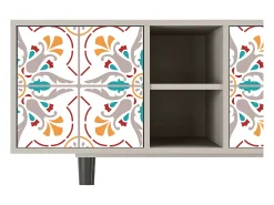 Móvel De Tv| Mueble de TV - 150х69х41 cm - T5 - Spring Ceramics, Areia Bege