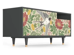 Best Mueble de TV - 125х56х41 cm - T7 - Spring Swallow, Antracite Cinza antracite