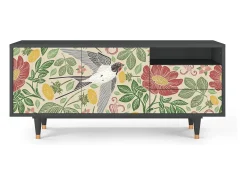 Best Mueble de TV - 125х56х41 cm - T7 - Spring Swallow, Antracite Cinza antracite