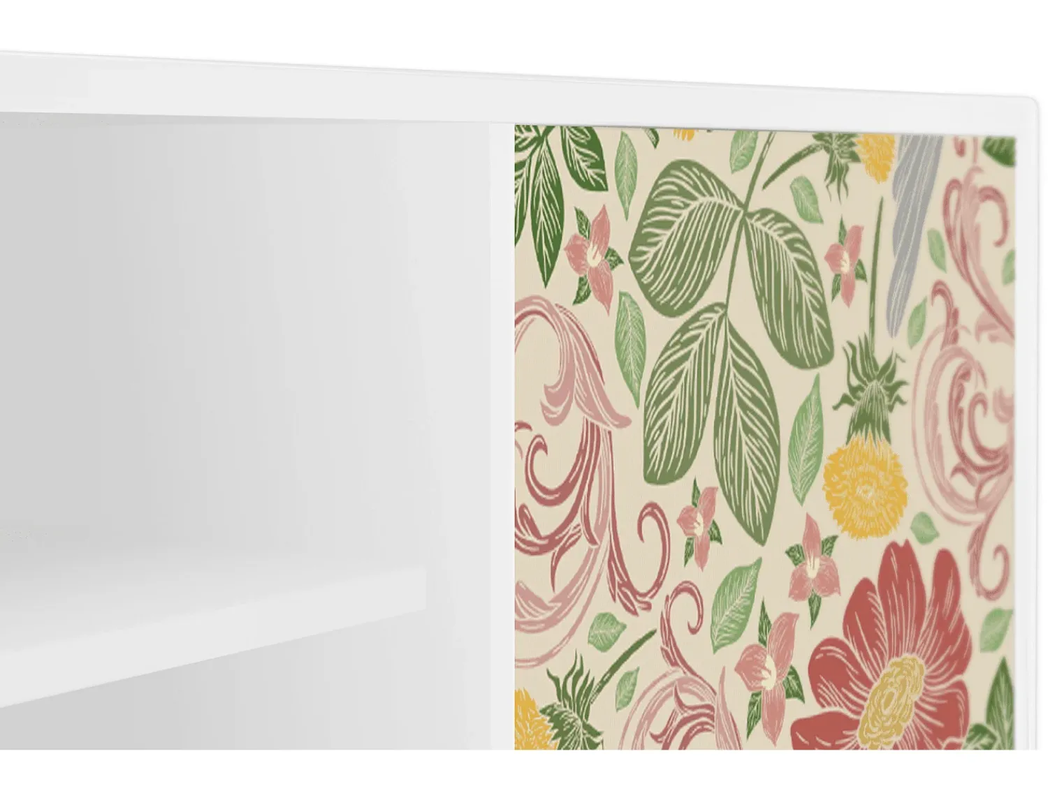 Mueble de TV - 170х69х48 cm - T2 - Spring Swallow, Branco Bege