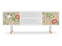 Mueble de TV - 170х69х48 cm - T2 - Spring Swallow, Branco Bege
