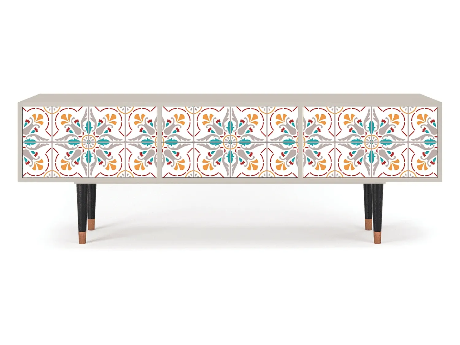 Clearance Mueble de TV - 170х59х48 cm - T4 - Spring Ceramics, Areia Bege