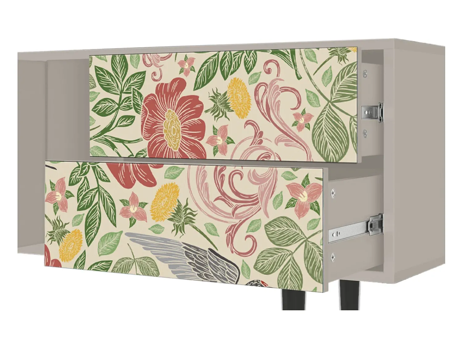 Mueble de TV - 170х69х48 cm - T1 - Spring Swallow, Areia^ Móvel De Tv