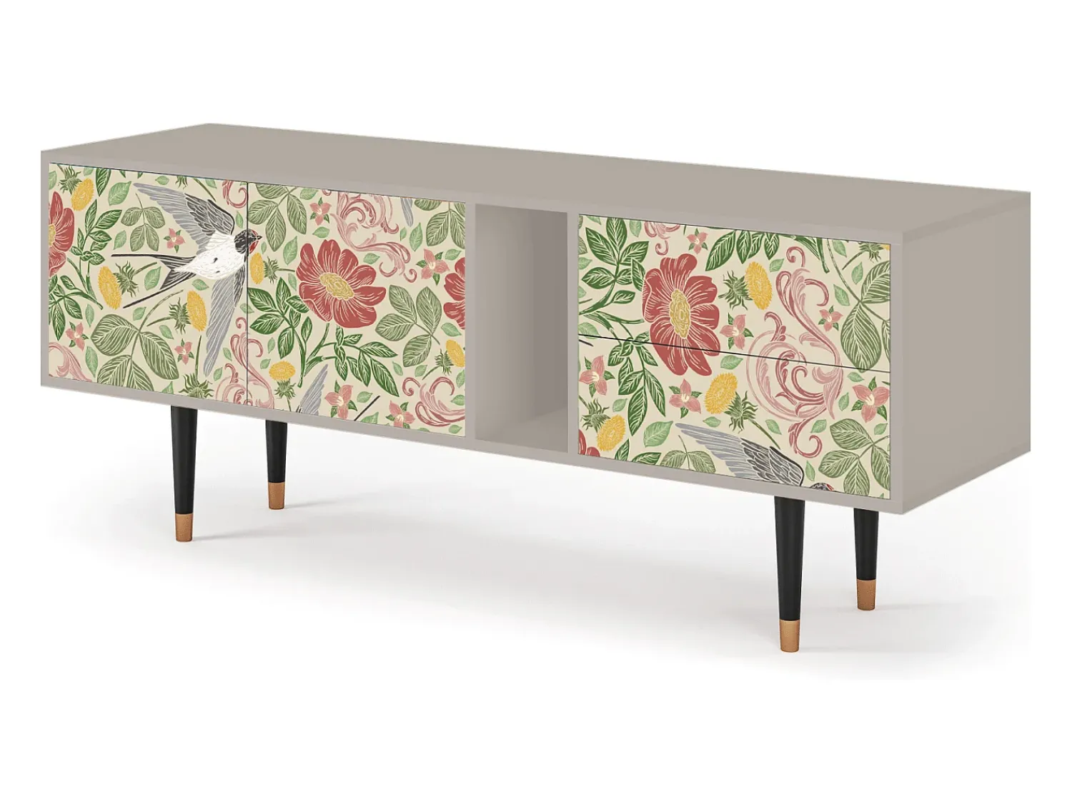 Mueble de TV - 170х69х48 cm - T1 - Spring Swallow, Areia^ Móvel De Tv