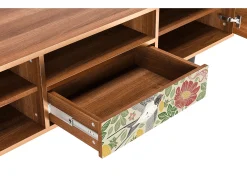 Clearance Mueble de TV - 170х59х41 cm - T6 - Spring Swallow, Nogueira Castanho