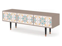 Móvel De Tv| Mueble de TV - 170х59х48 cm - T4 - Spring Ceramics, Latte Bege