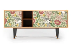 Móvel De Tv* Mueble de TV - 150х69х41 cm - T5 - Spring Swallow, Nogueira Castanho